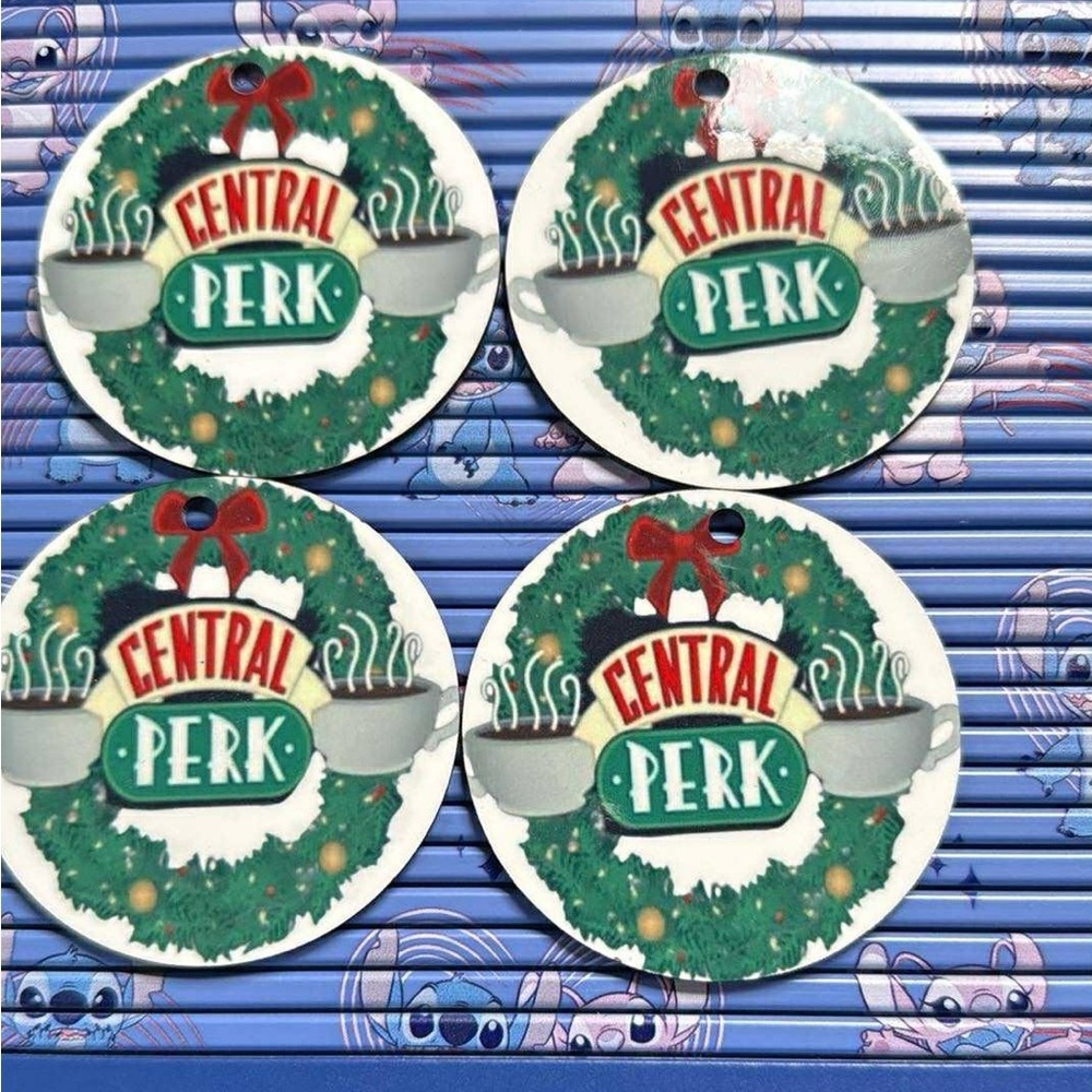 Central Perk Christmas Ornaments